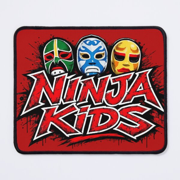 Item preview, The classic Ninja Kids set with its iconic masks designed and sold by killem667.