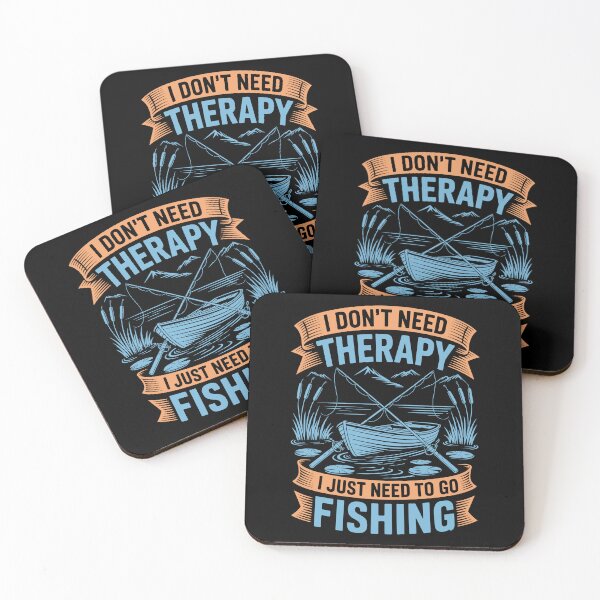Item preview, I Dont Need Therapy I Need To Go Fishing designed and sold by Toddtheknight.