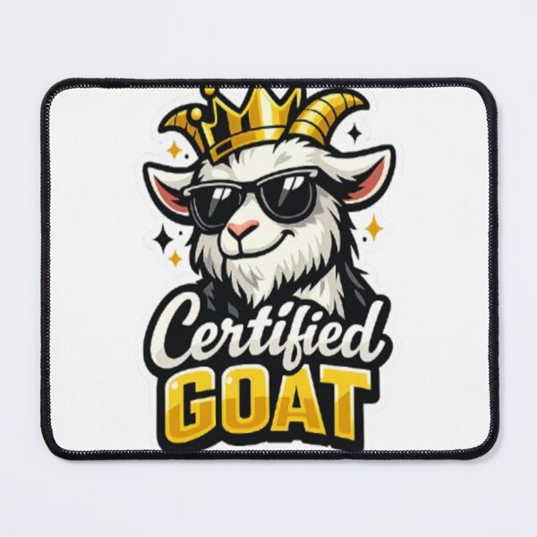 Item preview, Certified GOAT Funny Sticker designed and sold by GRYFFWEAR.