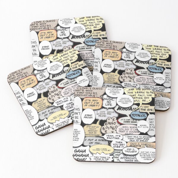Item preview, Comic Bubble Collage designed and sold by urturningviolet.