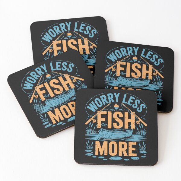 Item preview, Worry Less Fish More designed and sold by Toddtheknight.