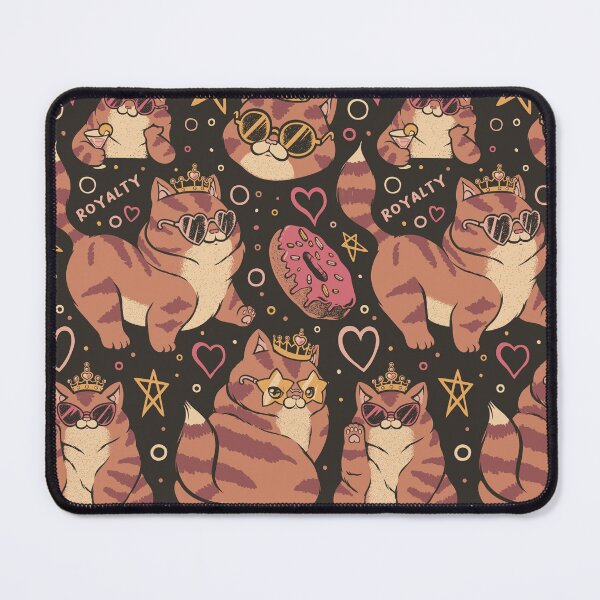 Item preview, Princess Donut Cat Pattern designed and sold by Tobe Fonseca®.