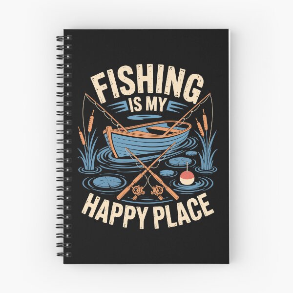 Item preview, Fishing Is My Happy Place designed and sold by Toddtheknight.