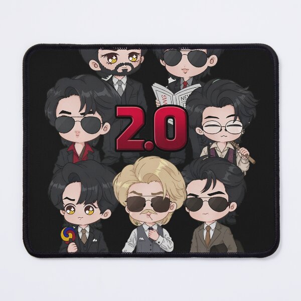 Item preview, Cartoon Group Dressed In Suits 2.0 designed and sold by Bassot-Studio.