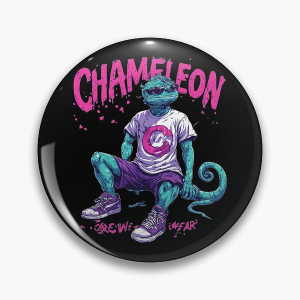 Item preview, Streetwear Chameleon Cool Lizard Design designed and sold by Radhestore.