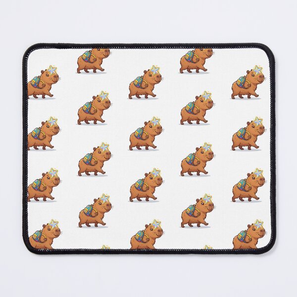 Item preview, Proud Academic Gold Star Capybara Back To School Sticker designed and sold by yanejoy.