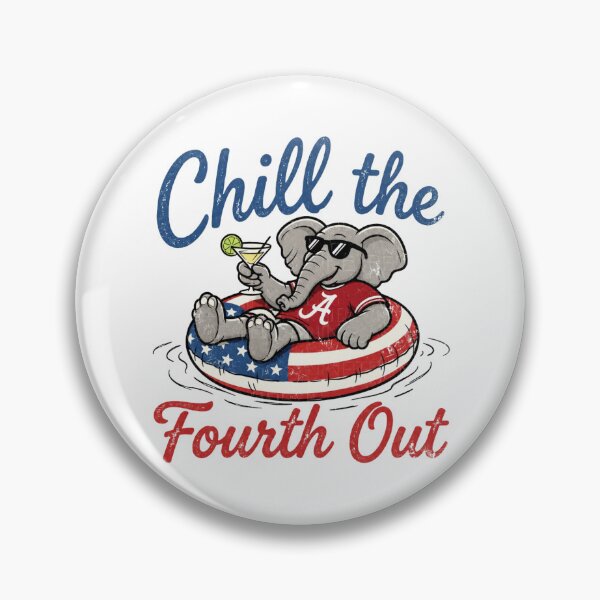 Item preview, 4th Of July Elephant Chill The Fourth out  designed and sold by ashofthesouth.