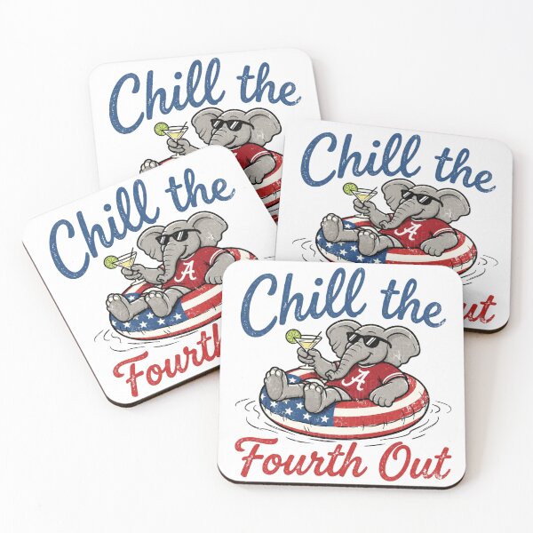 Item preview, 4th Of July Elephant Chill The Fourth out  designed and sold by ashofthesouth.
