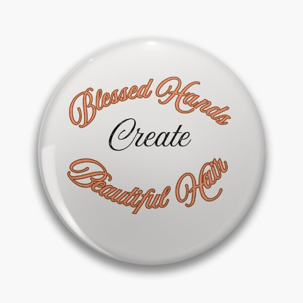Item preview, Blessed hands create beautiful hair  designed and sold by PeteandPudge.