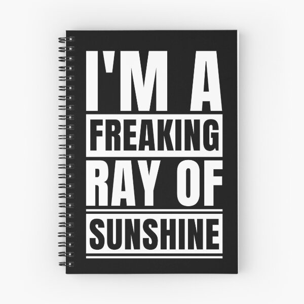 Item preview, I'm A Freaking Ray Of Sunshine Sarcastic Funny Slogan designed and sold by Dondonmart.