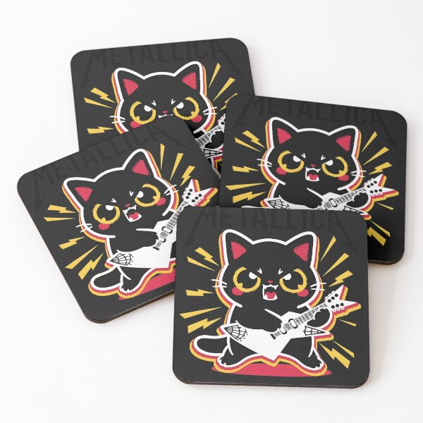 Item preview, Kitten Shredding Guitar Music Feline  designed and sold by ACIDO-BASICO.
