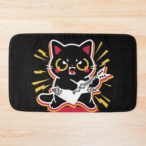 Item preview, Kitten Shredding Guitar Music Feline  designed and sold by ACIDO-BASICO.