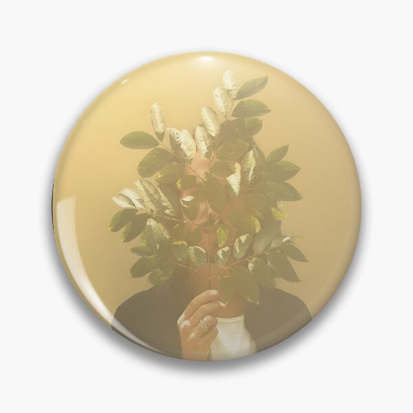 Item preview, Leaf Face Obscured Portrait Nature Aesthetic designed and sold by ACIDO-BASICO.