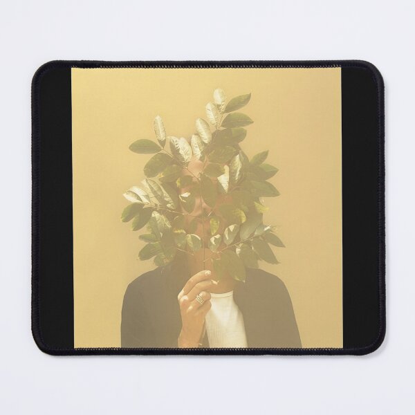 Item preview, Leaf Face Obscured Portrait Nature Aesthetic designed and sold by ACIDO-BASICO.