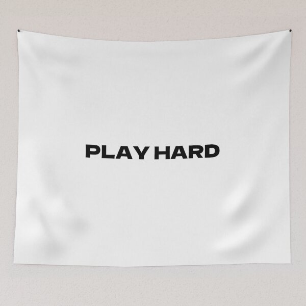 Item preview, PLAY HARD – Sports Tee | Uncle Jichuan designed and sold by Uncle-Jichuan.