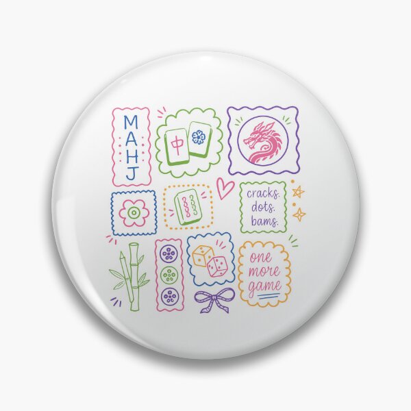 Item preview, Mahjong Player designed and sold by Home-Crea-Abode.