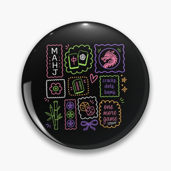 Item preview, Mahjong Player designed and sold by Home-Crea-Abode.