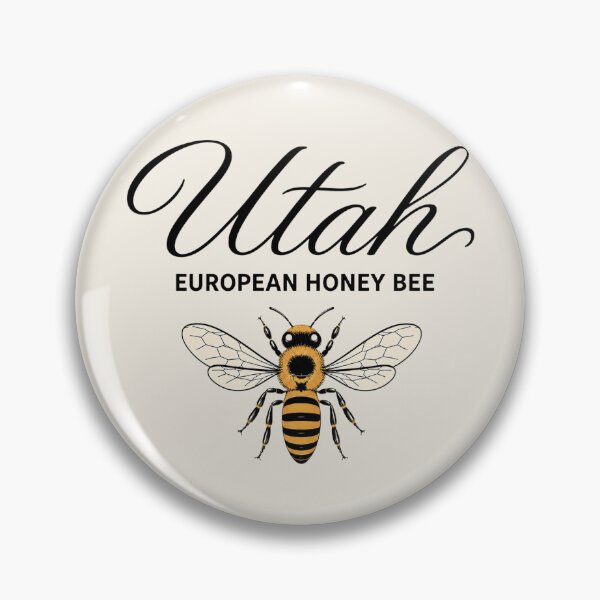 Item preview, Copy of Utah European Honey Bee – State Insect Art Print designed and sold by The-Drip-Studio.