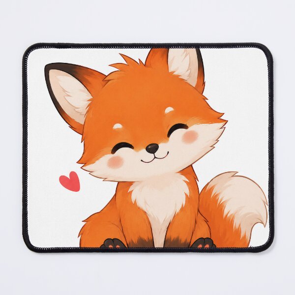 Item preview, Cute Smiling Fox designed and sold by HoloHugDesigns.