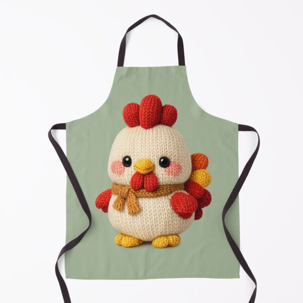 Item preview, Cute Knitted Year Of The Rooster | Kawaii 3D Chinese New Year Zodiac Art designed and sold by Moons Studio.