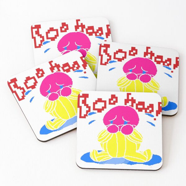 Item preview, Boo Hoo Pixel Art Crying Crying Character Sad Boy Retro Video Game designed and sold by Fern-Finch.