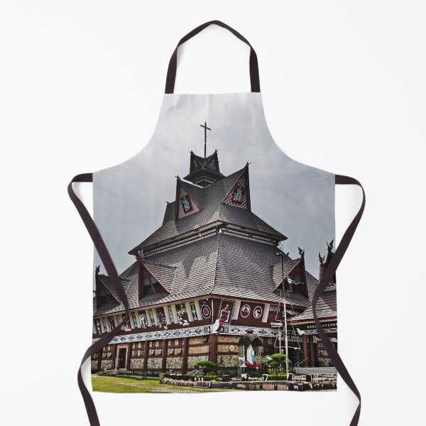 Item preview, Pointed roofs of a Christian temple in Sumatra designed and sold by franck380.
