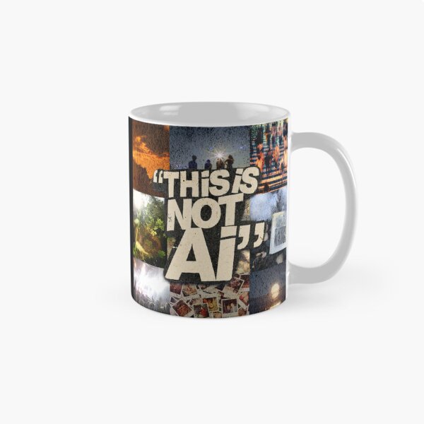 Item preview, "This is not AI" Humanity Design designed and sold by urturningviolet.