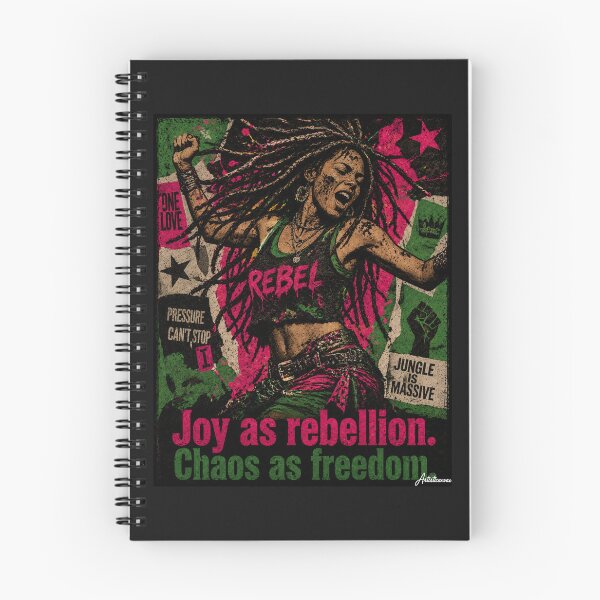 Item preview, Ari Up Punk Reggae Freedom Collage designed and sold by Artisticanvas.