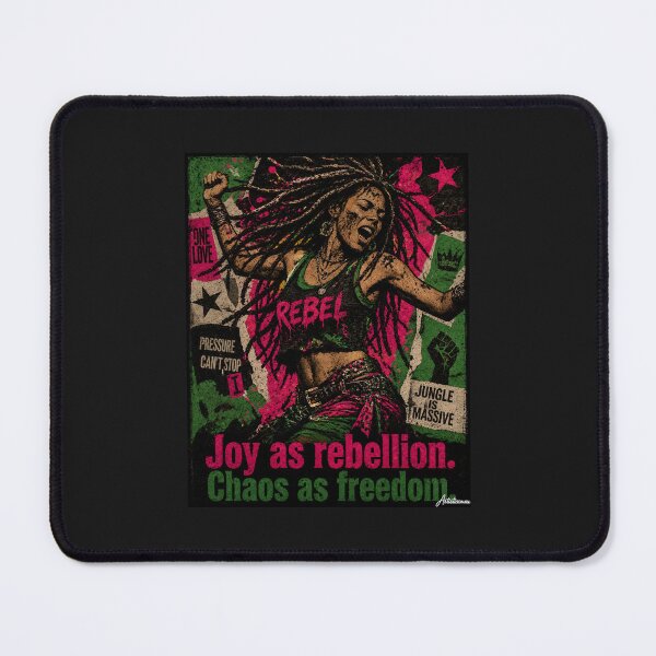 Item preview, Ari Up Punk Reggae Freedom Collage designed and sold by Artisticanvas.