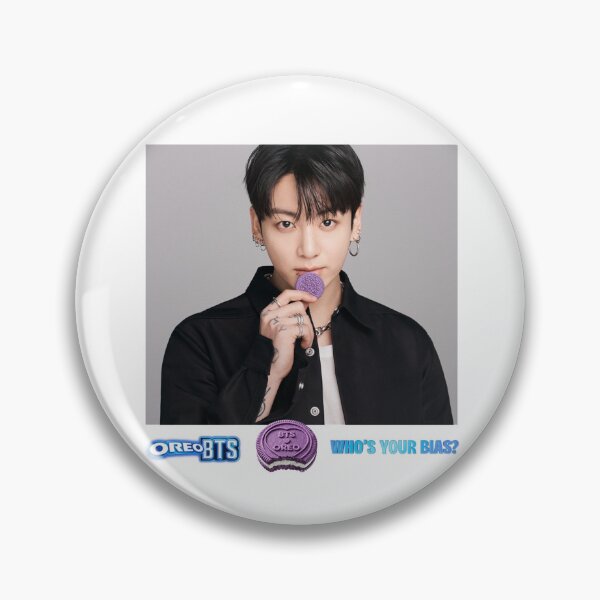 Item preview, Golden Maknae Jungkook Purple Oreo Cookie Bias designed and sold by moamaxshop.