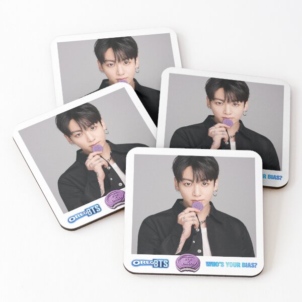 Item preview, Golden Maknae Jungkook Purple Oreo Cookie Bias designed and sold by moamaxshop.