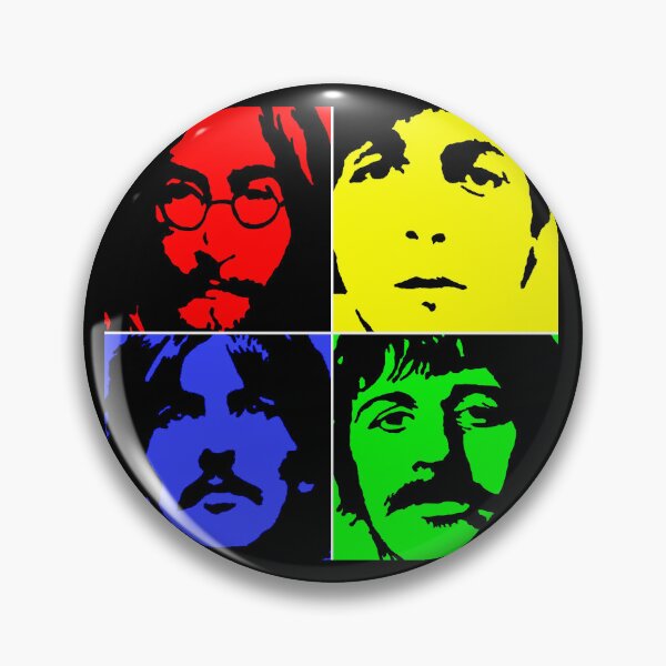 Item preview, Beatles Collage Multicolor  designed and sold by Chad's Fresh Art.
