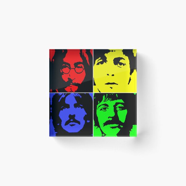 Item preview, Beatles Collage Multicolor  designed and sold by Chad's Fresh Art.