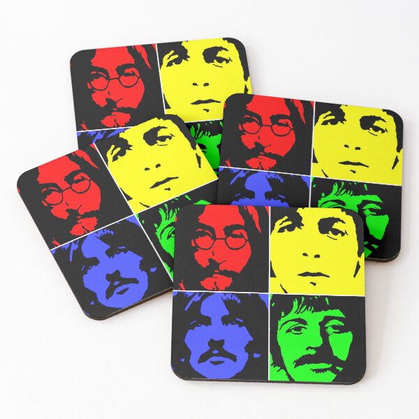 Item preview, Beatles Collage Multicolor  designed and sold by Chad's Fresh Art.