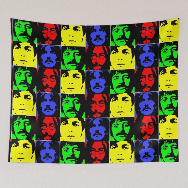Item preview, Beatles Collage Multicolor  designed and sold by Chad's Fresh Art.