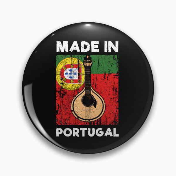 Item preview, Made In Portugal Vintage Guitarra Portuguesa Distressed Flag Fado designed and sold by Dmetalx Art Apparel.