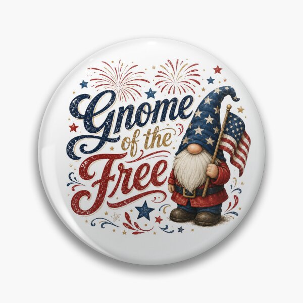 Item preview, Gnome of the Free | 4th of July designed and sold by Katybmadeit.