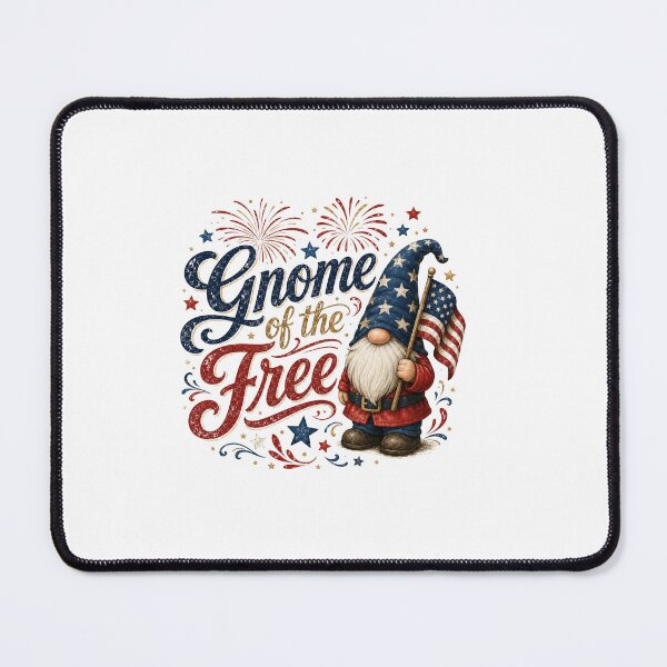 Item preview, Gnome of the Free | 4th of July designed and sold by Katybmadeit.