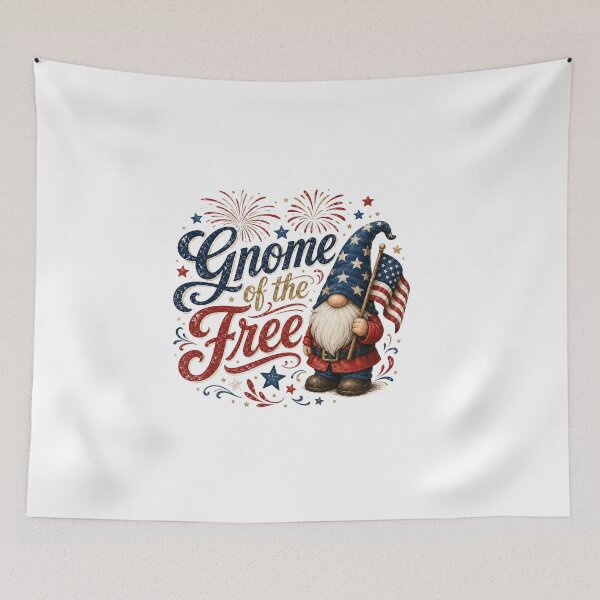 Item preview, Gnome of the Free | 4th of July designed and sold by Katybmadeit.