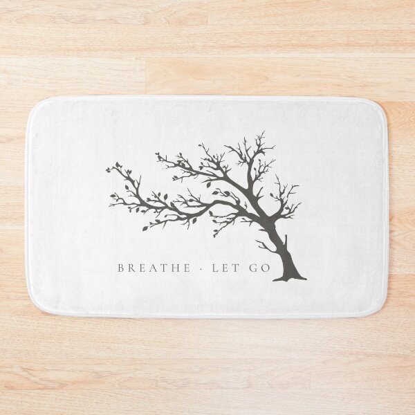 Item preview, Breathe, Let Go — Minimalist Nature Print designed and sold by CairnStudio.