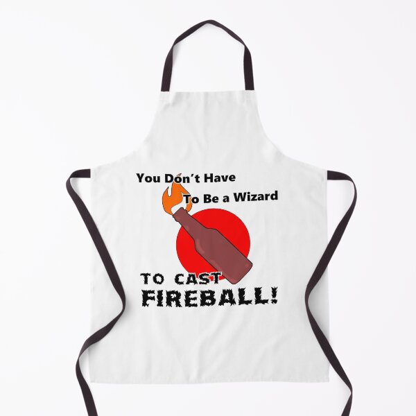 Item preview, You Don't Have to Be A Wizard to Cast FIREBALL! designed and sold by Hinsel.