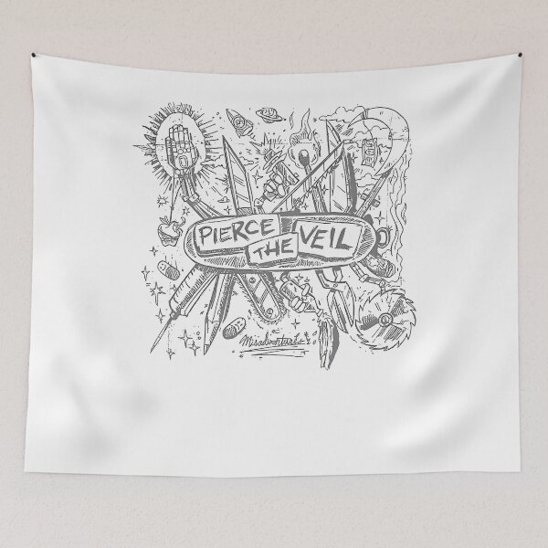 Item preview, pierce the veil merch designed and sold by clasdiff.