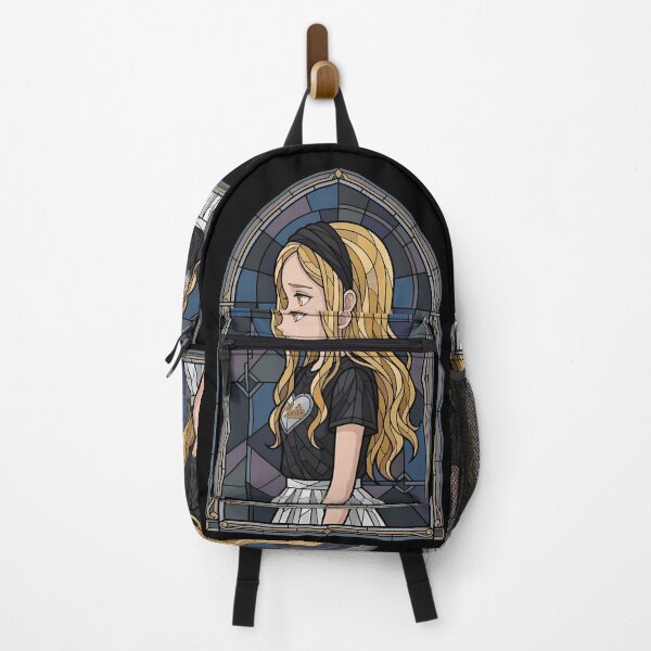 Item preview, Marina Kirarazaka Takopi Original Sin Dark Blue Stained Glass designed and sold by mildaclairmo.