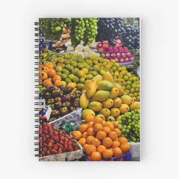 Item preview, Traditional market with local and exotic fruits designed and sold by franck380.