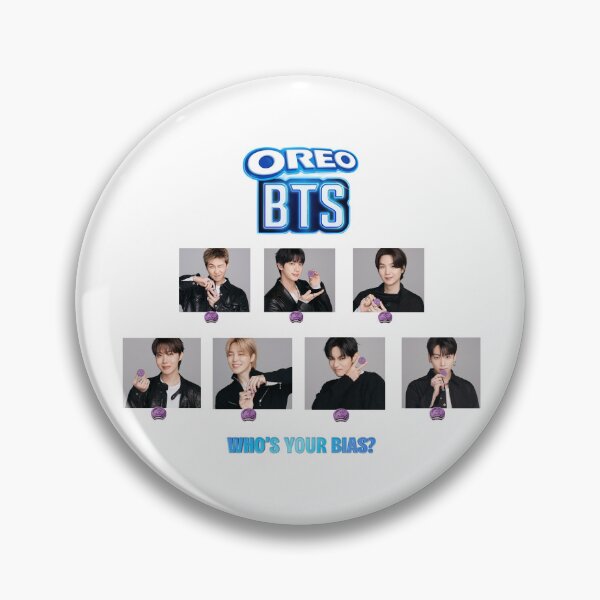 Item preview, Aesthetic BTS OT7 Purple Cookie Who Is Your Bias designed and sold by moamaxshop.