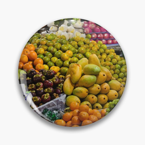 Item preview, Traditional market with local and exotic fruits designed and sold by franck380.