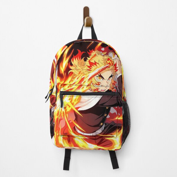 Item preview, Kyojuro Rengoku Demon Slayer Classic Flame Hero Moment designed and sold by justnickthings.