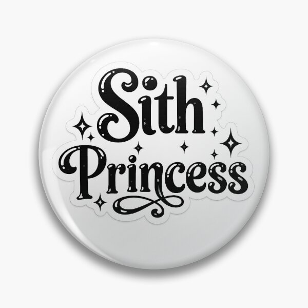 Item preview, Sith Princess Sticker - Black  designed and sold by Ostara222.