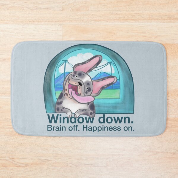 Item preview, French bulldog window down designed and sold by Konopikyu.