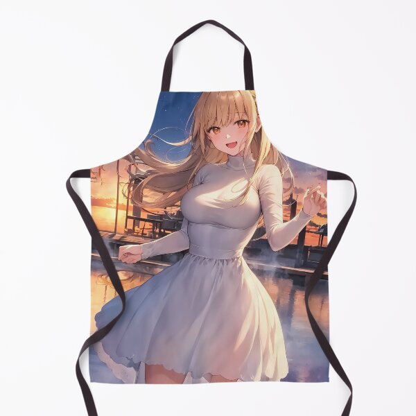 Item preview, Mahiru Shiina Angel Next Door Twilight Sky White Dress Joy designed and sold by justnickthings.